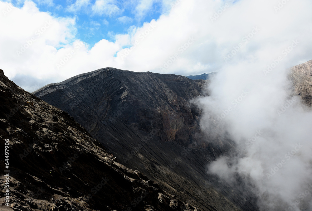 Volcano Landscape of Indonesia