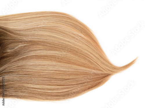 Hair. Texture of natural beautiful hair.