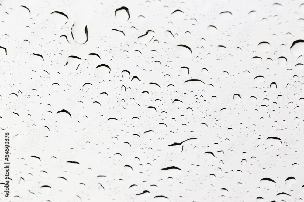 Pattern of droplets on wet glass 2 Pattern of droplets on wet glass 2