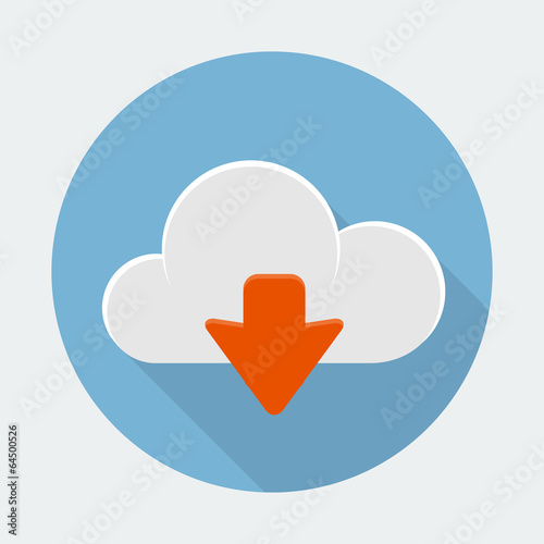Vector download icon