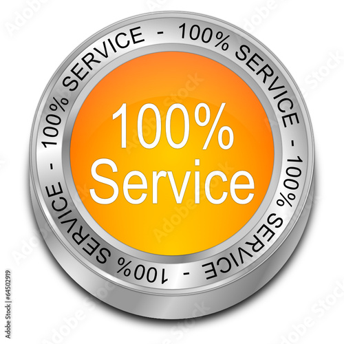 100% Service Button