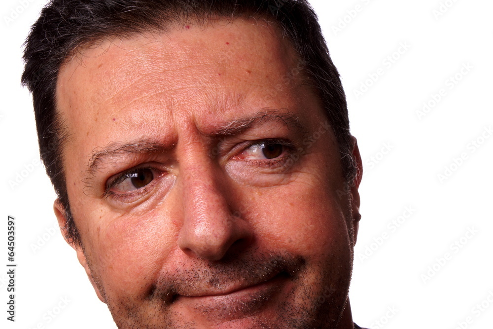 Obraz premium Man Facial Expression