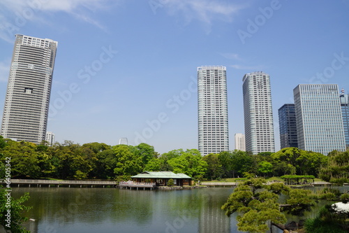 都心 タワーマンションと浜離宮