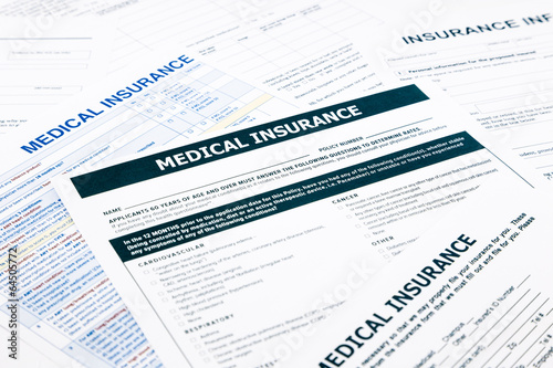 medical insurance form,