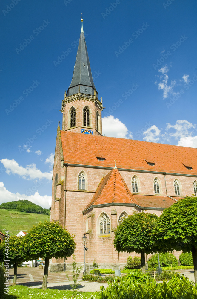 Kirche Kappelrodeck Schwarzwald