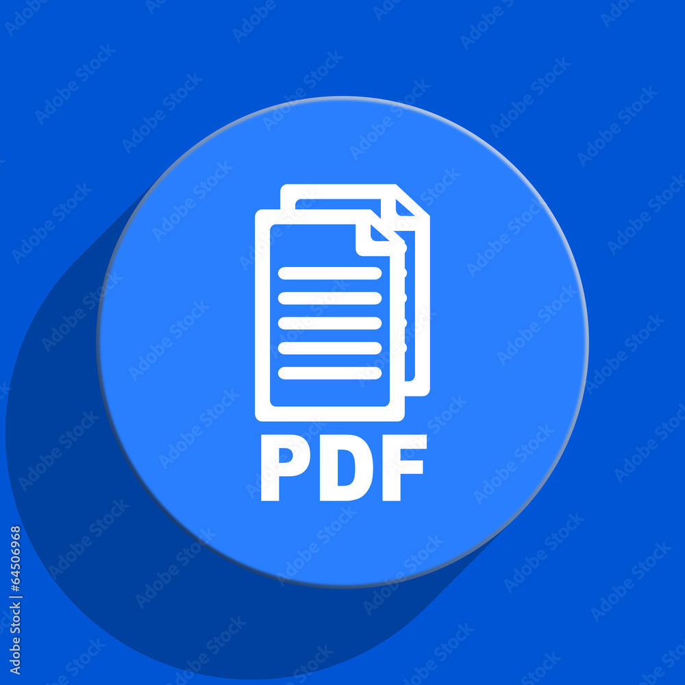 pdf blue web flat icon, pdf blue web flat icon,
