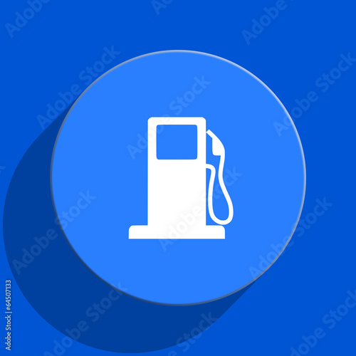 petrol blue web flat icon