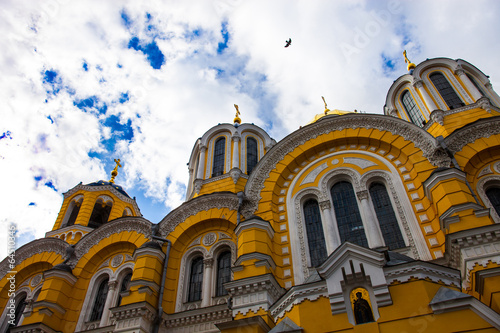 Saint Volodymyr orthodox cathedral in Kyiv, Ukraine photo