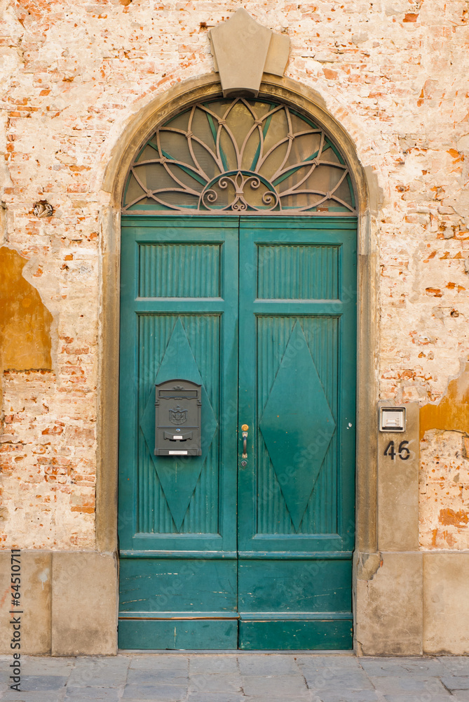 Portone ingresso vecchia casa signorile, Pisa Portone ingresso vecchia casa signorile, Pisa