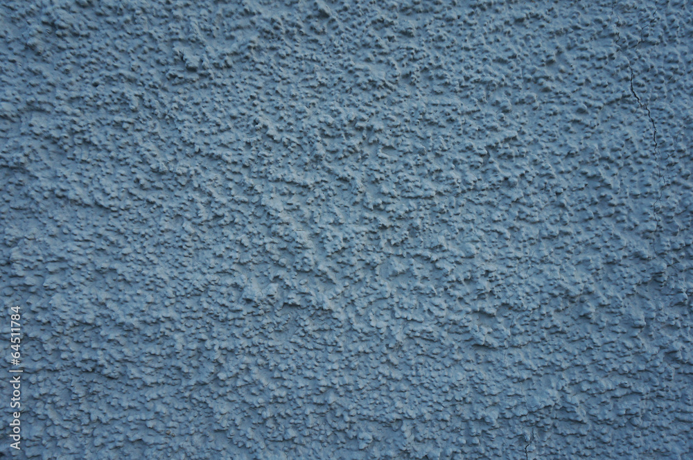 blauer Verputz blauer Verputz