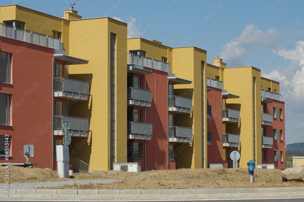 Naklejka premium housing development