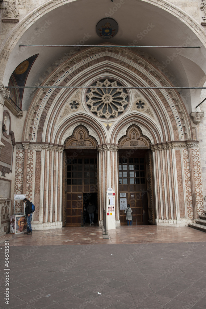 Eingang zur Unterkirche von 
