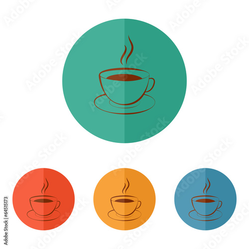 Cup of hot drink (coffee, tea, cocoa, chocolate, etc)