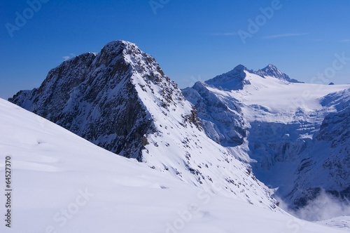 Mountain Glacier in Dolomites