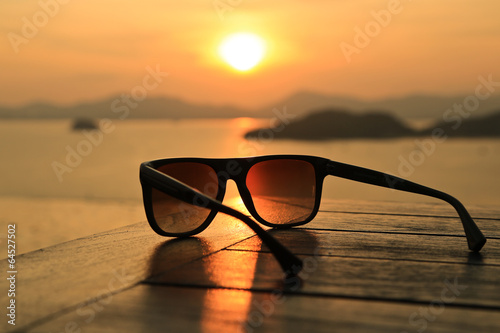 Sunglasses at Sunset