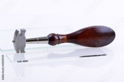 Glasschneider mit Diamantspitze photo