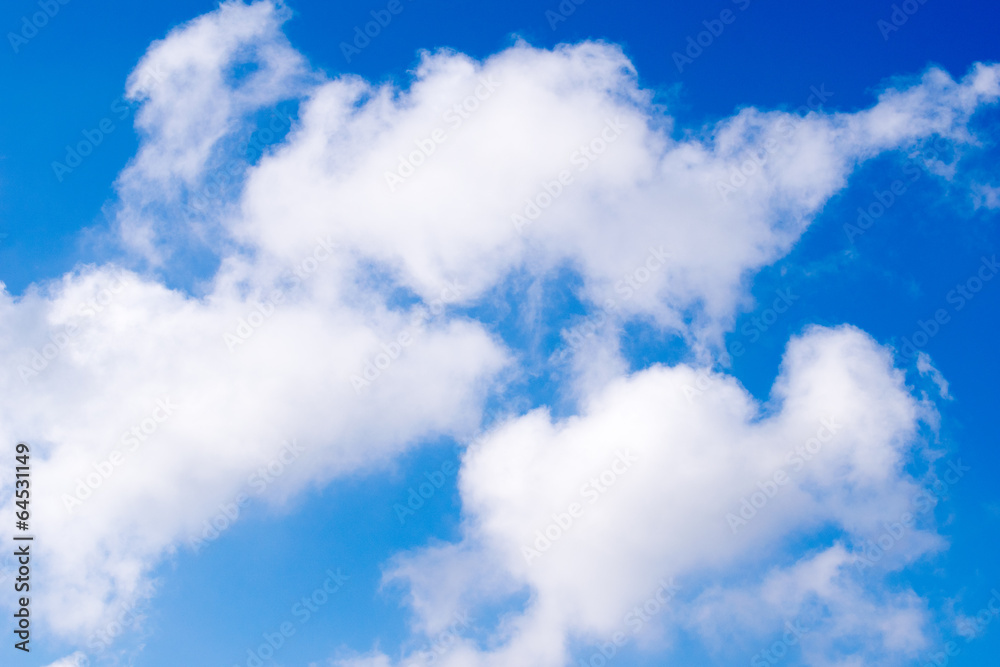 Obraz premium Wolkengebilde