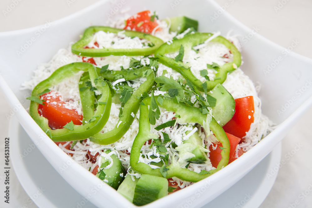 fresh summer vegetable salad fresh summer vegetable salad