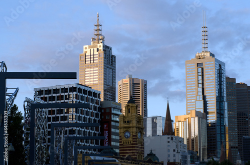 Melbourne Downtown Skyline © Rafael Ben-Ari