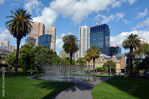 Victoria Parliament Gardens Reserve - Melbourne © Rafael Ben-Ari