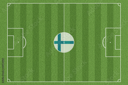 Fussballfeld Finnland