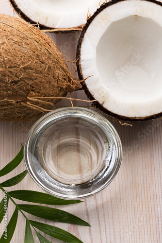 Coconut and coconut water photo