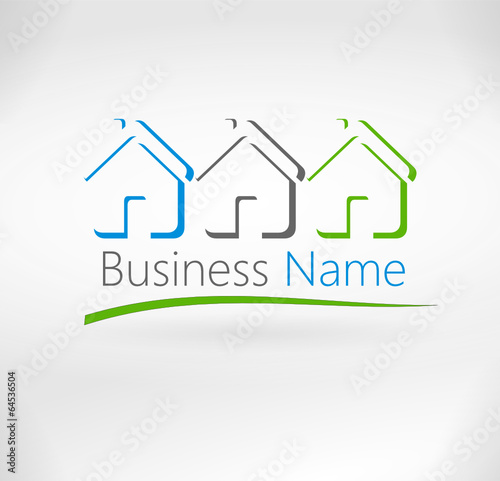 logo maison couleurs