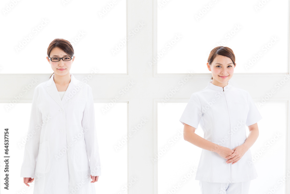 young asian doctor in the hospital