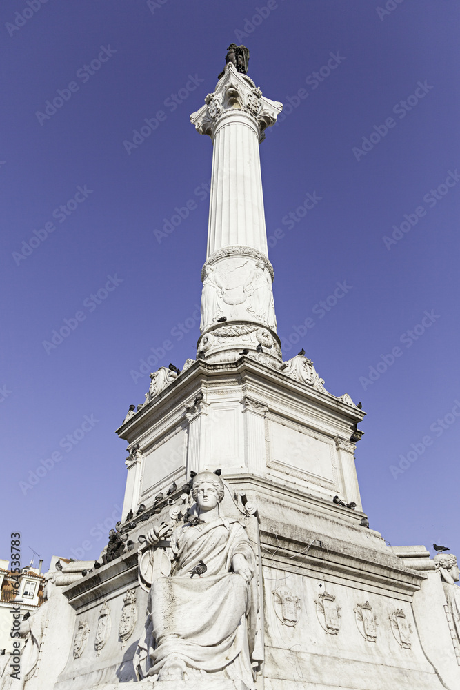 Stone statue in Lisbon