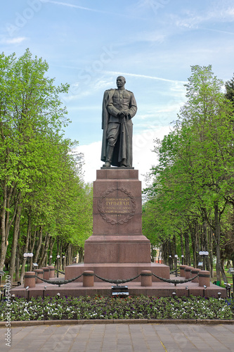 monument to Major General Gurtev. Russia. city Orel.