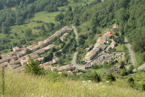 Village de Montségur,Ariège photo