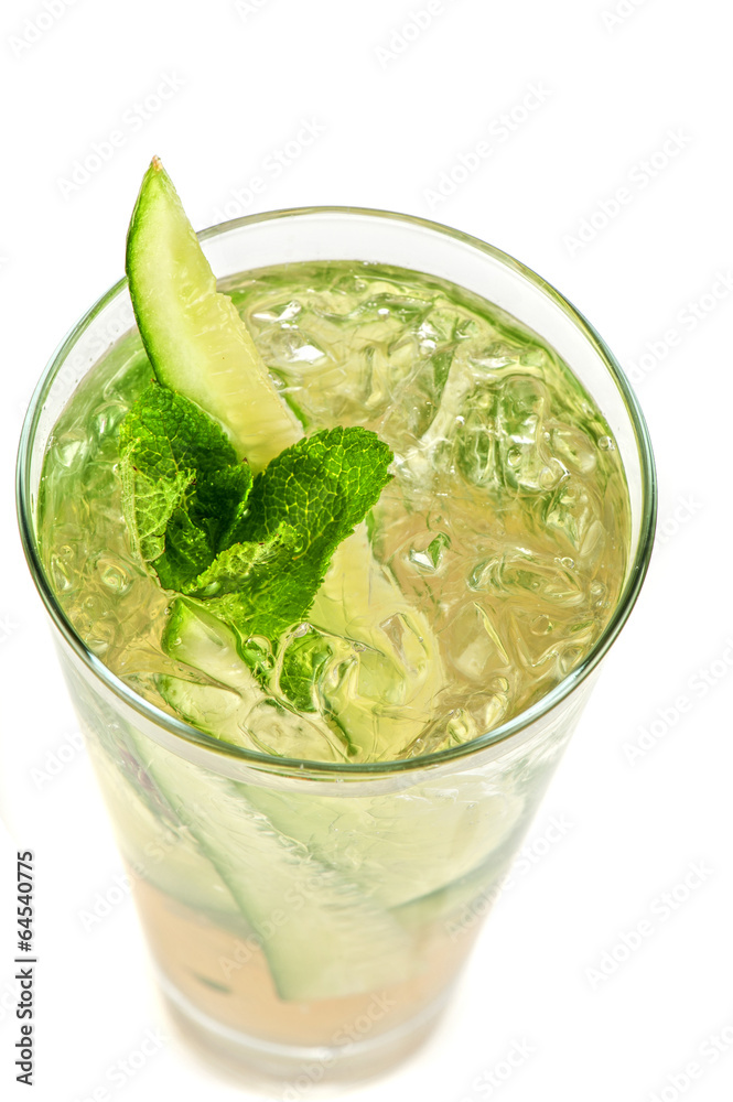 cocktail with cucumber cocktail with cucumber