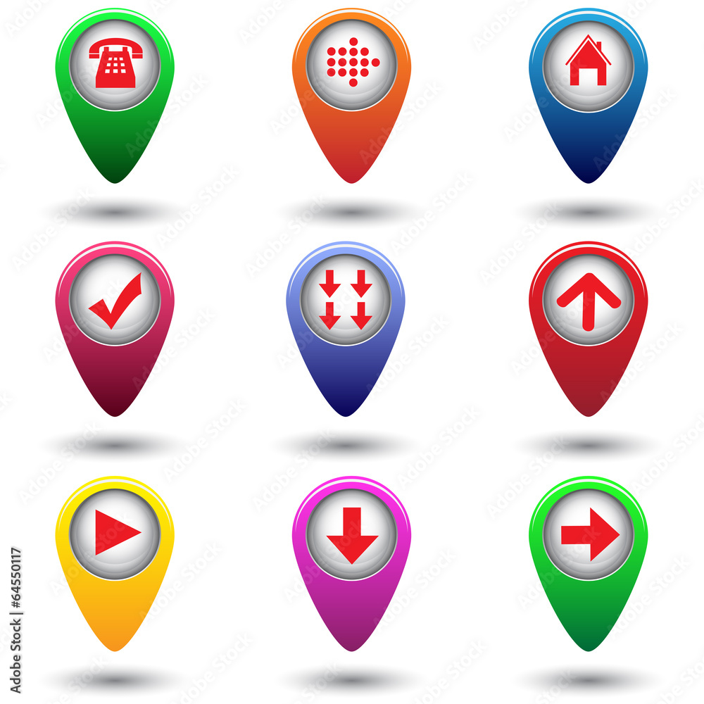 Набор векторных иконок