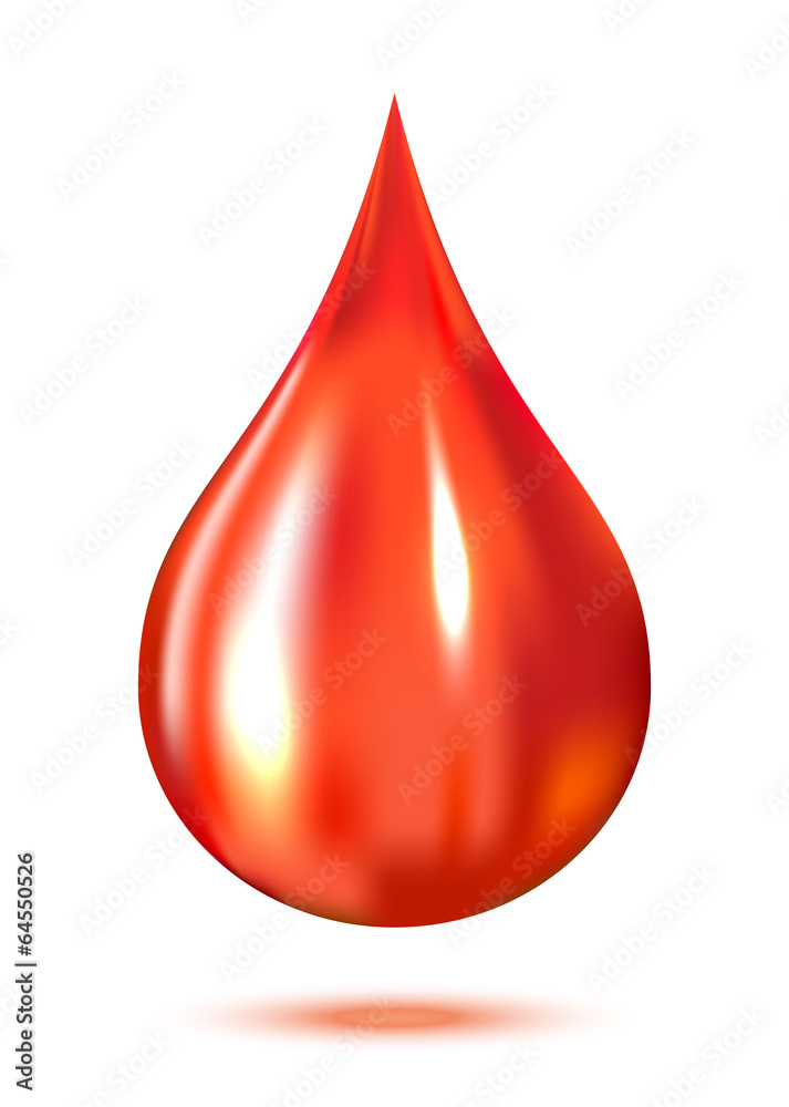 Obraz premium Red drop