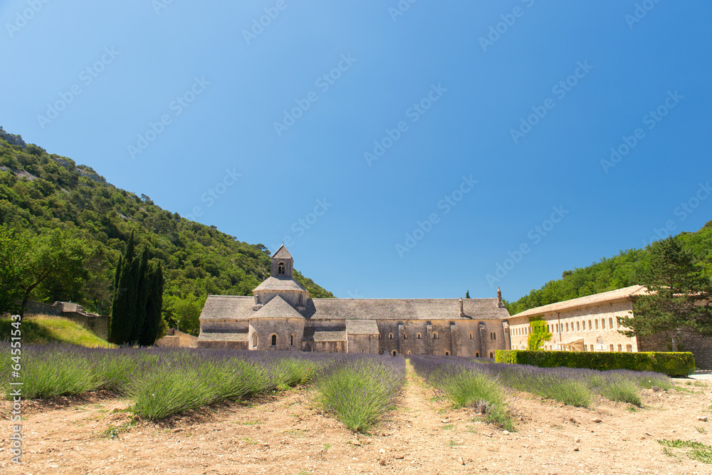 Abbey in French Senanque