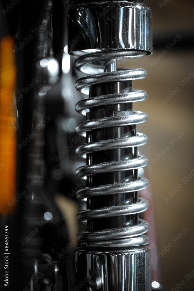 Fototapeta premium Motorcycle suspension