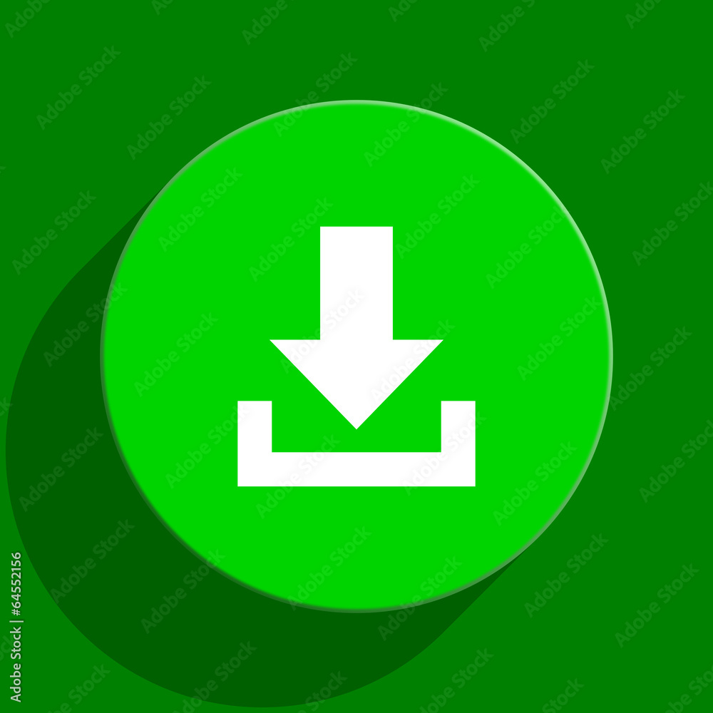 download green flat icon download green flat icon