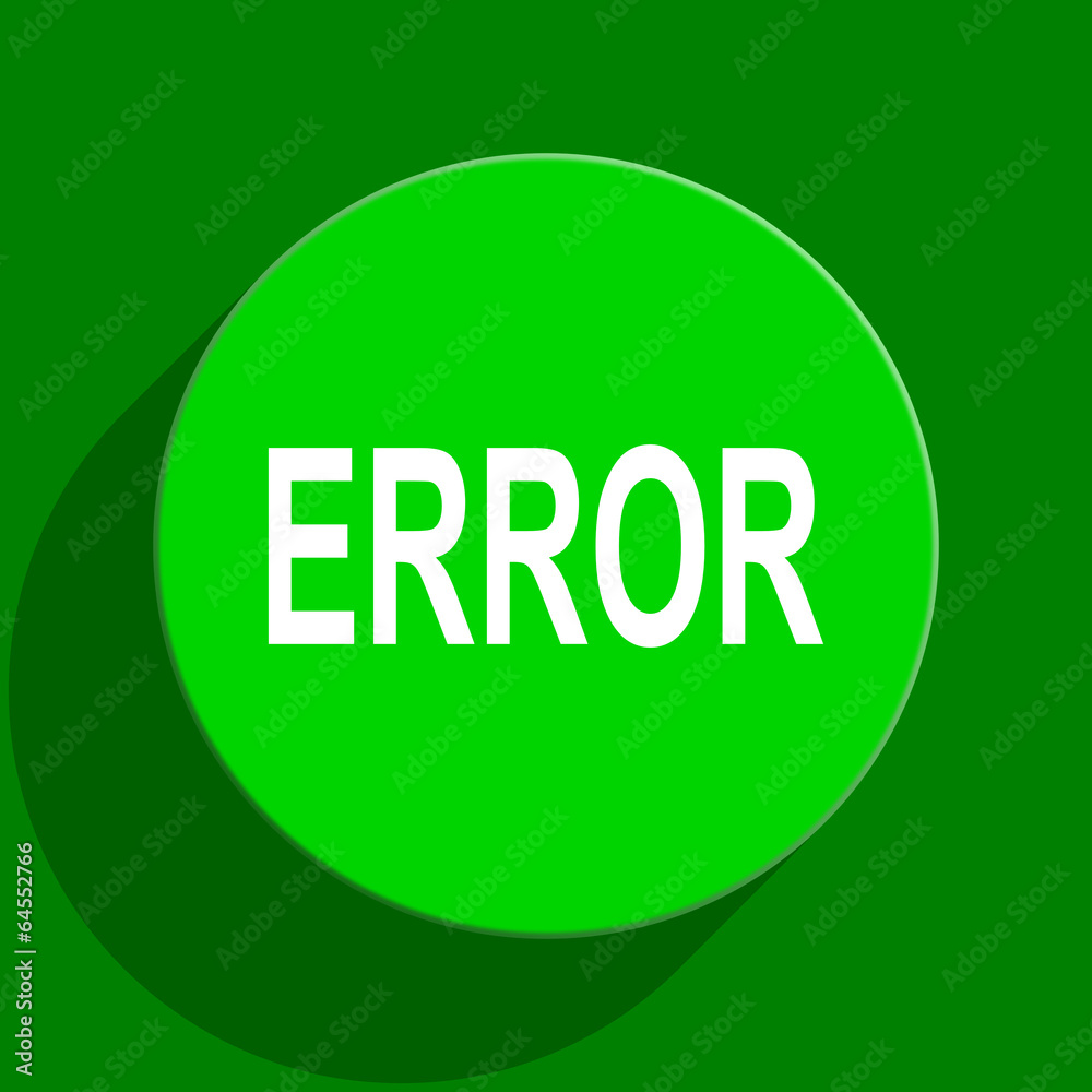 error green flat icon error green flat icon