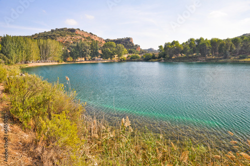 Laguna Salvadora, Parque Natural Lagunas de Ruidera, La Mancha photo