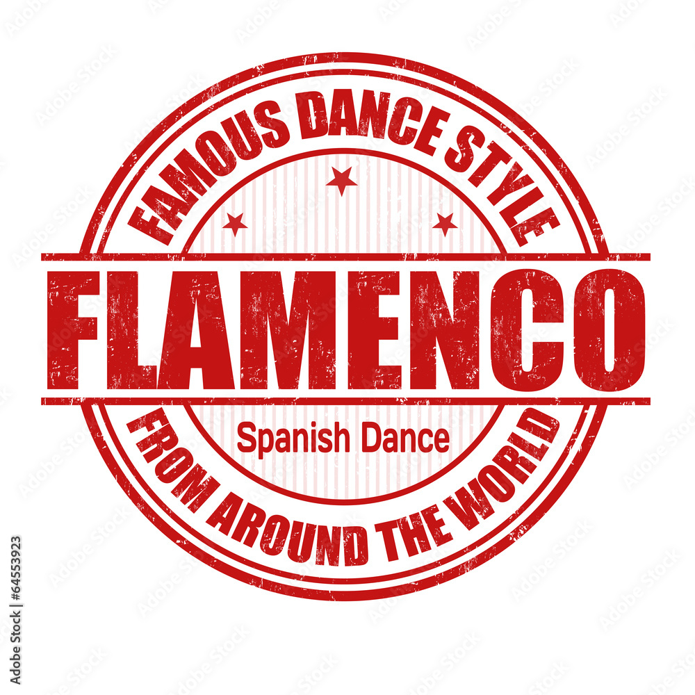 Flamenco stamp