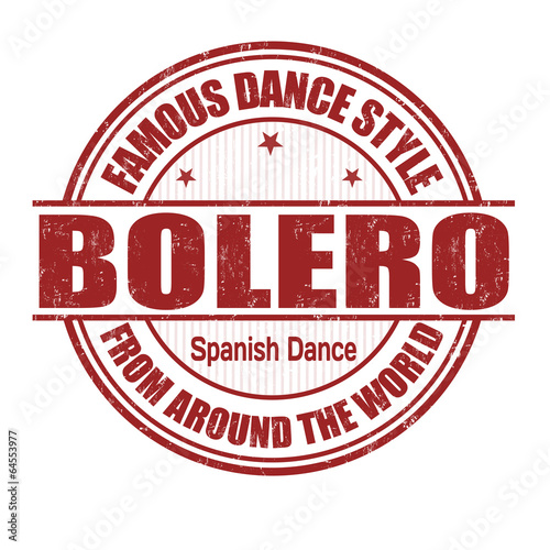 Bolero stamp