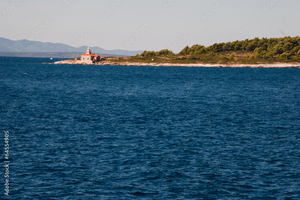 Lighthouse on Hvar Island