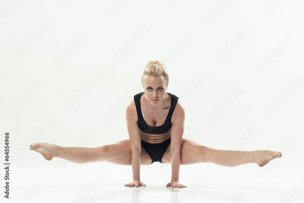 woman in exercise position lifting her legs woman in exercise position lifting her legs