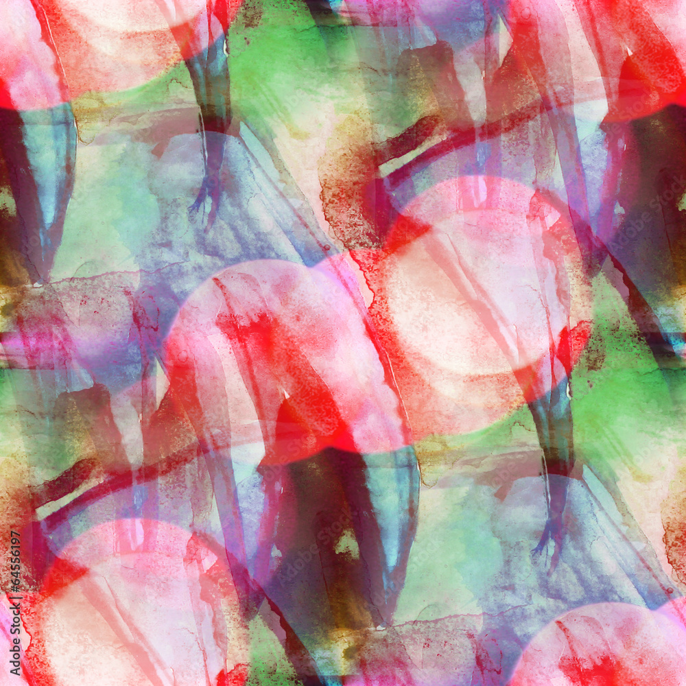 bokeh colorful pattern water texture paint red, green, blue abst