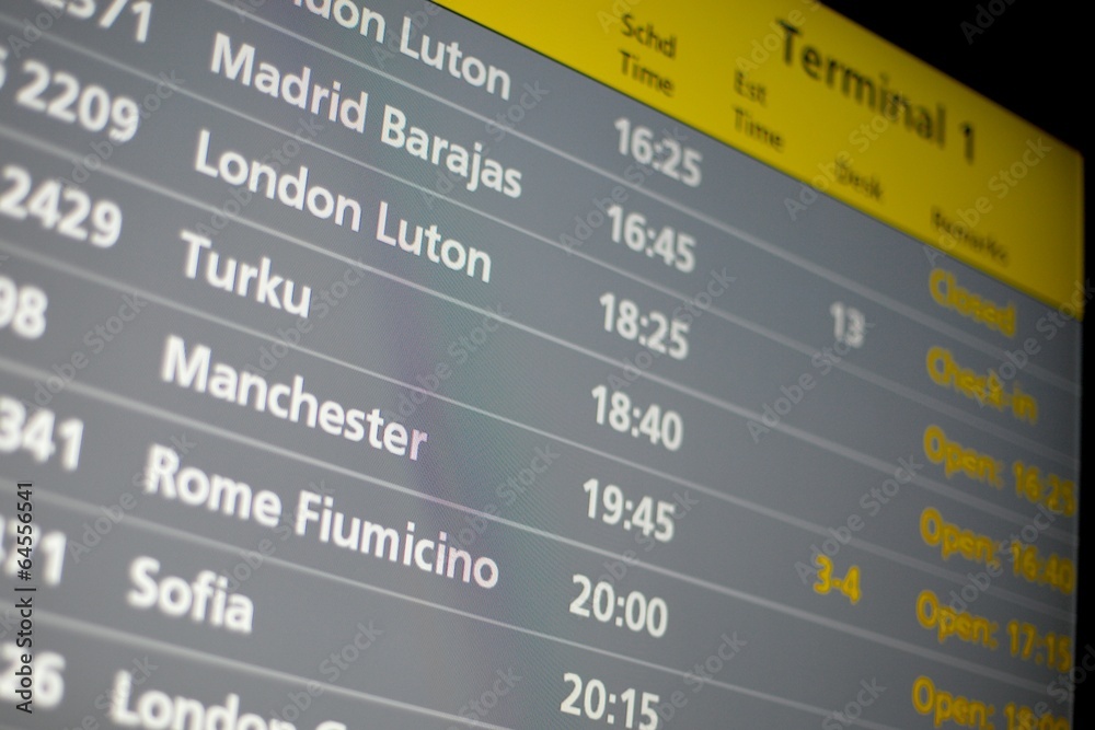 Obraz premium Schedule