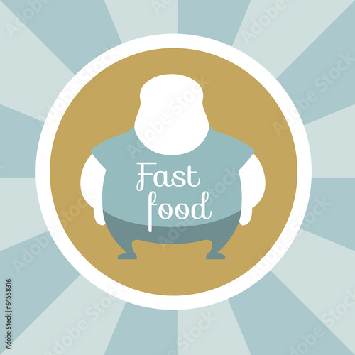 Fast Food Illustration.