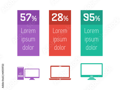 Technology Infographic Elements.