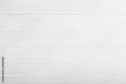 Vintage white wooden table background top view photo