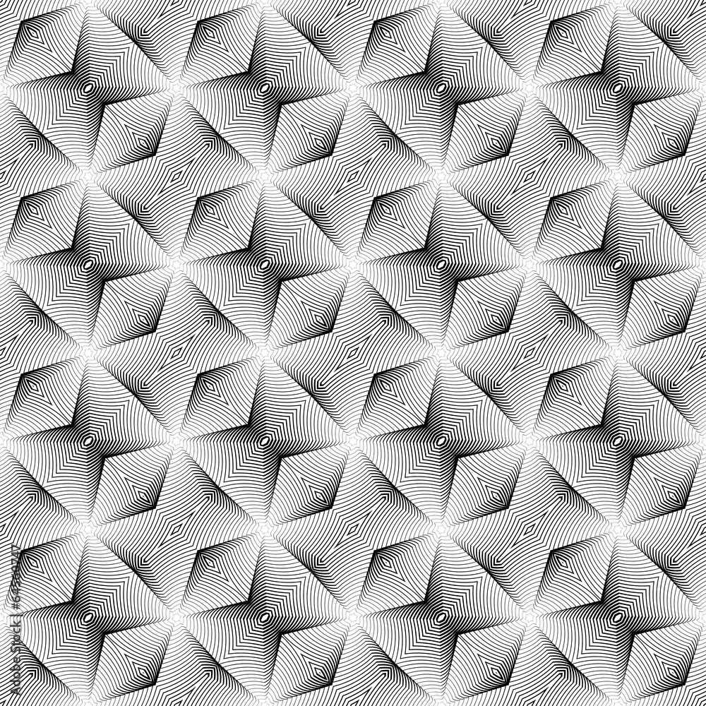 Design seamless monochrome diagonal geometric pattern Design seamless monochrome diagonal geometric pattern