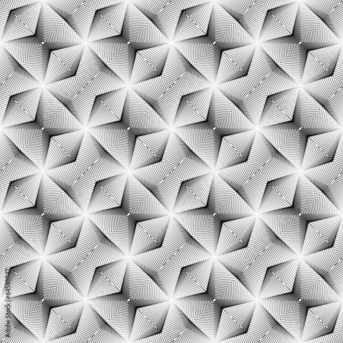 Design seamless monochrome diagonal geometric pattern